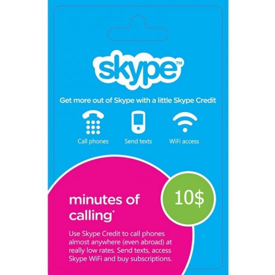 Skype Voucher 10$ USD