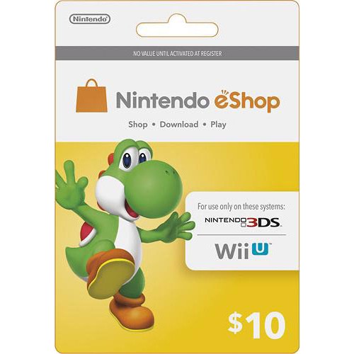 Nintendo eshop card что это