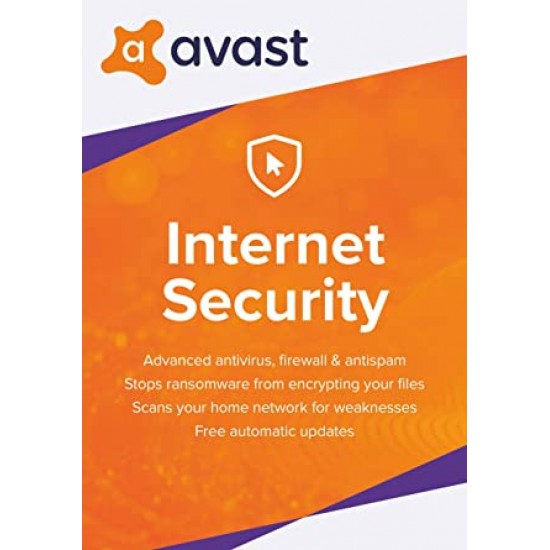 Avast Internet Security 1 PC 1 Year