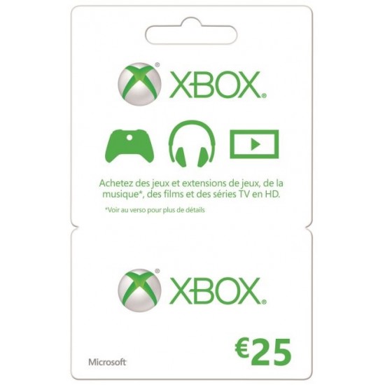 Xbox Live 25€ EU