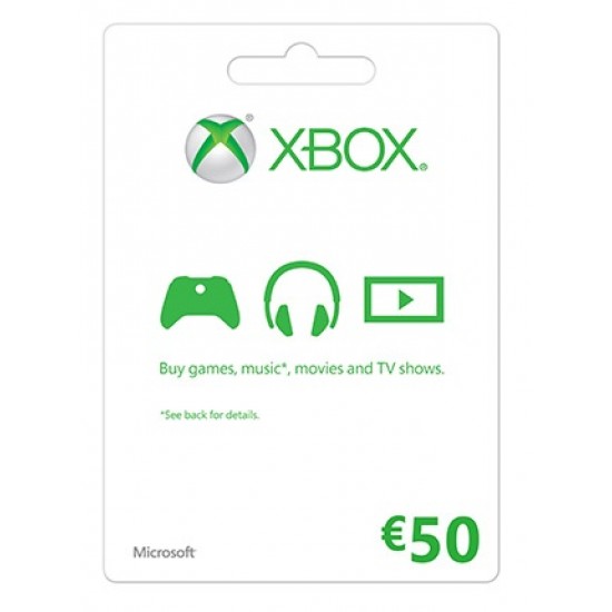 Xbox Live 50€ EU