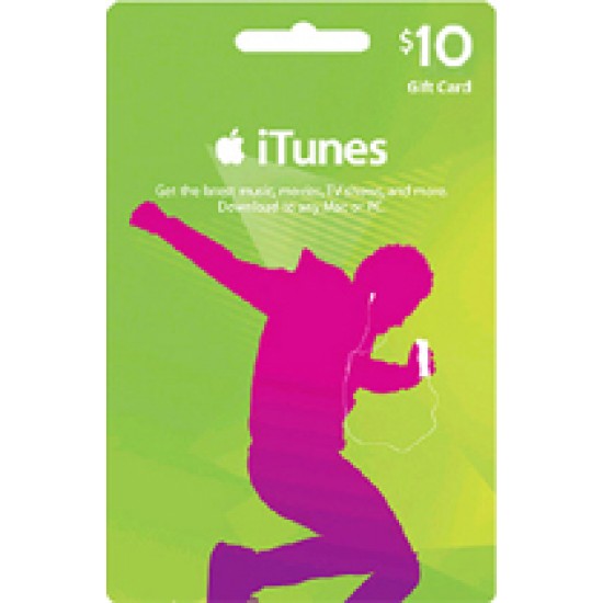 iTunes Gift Card 10$ US