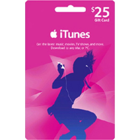 iTunes Gift Card 25$ US