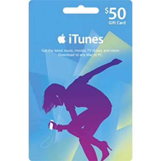 iTunes Gift Card 50$ US